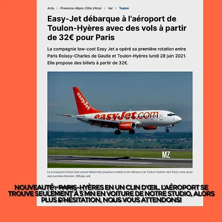 Port D'hyeres Vue Et Iles De Porquerolles Et Port-cros Apartment