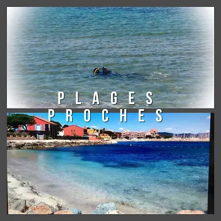 Апартаменты Port D'hyeres Vue Et Iles De Porquerolles Et Port-cros