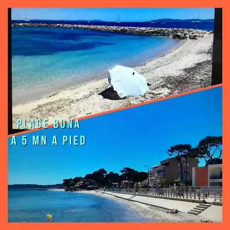 Port D'hyeres Vue Et Iles De Porquerolles Et Port-cros Hyeres