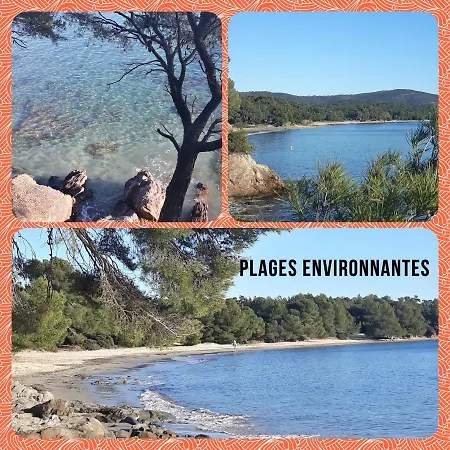 Апартаменты Port D'hyeres Vue Et Iles De Porquerolles Et Port-cros *