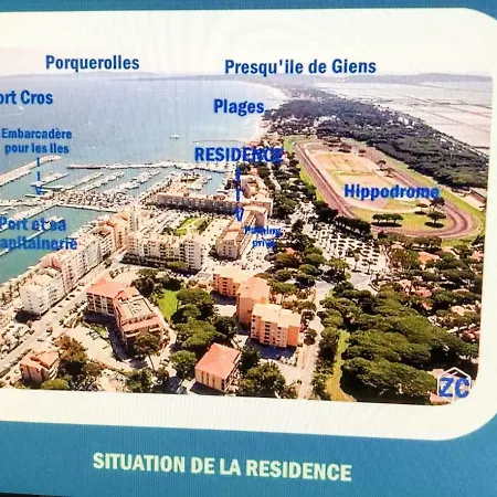 Appartement Port D’hyères Vue Et îles De Porquerolles Et Port-cros