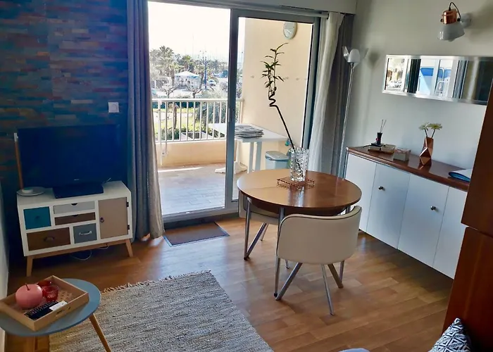 Apartman Port D'hyeres Vue Et Iles De Porquerolles Et Port-cros Hyères