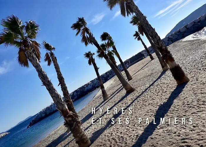 Port D'hyeres Vue Et Iles De Porquerolles Et Port-cros Hyères
