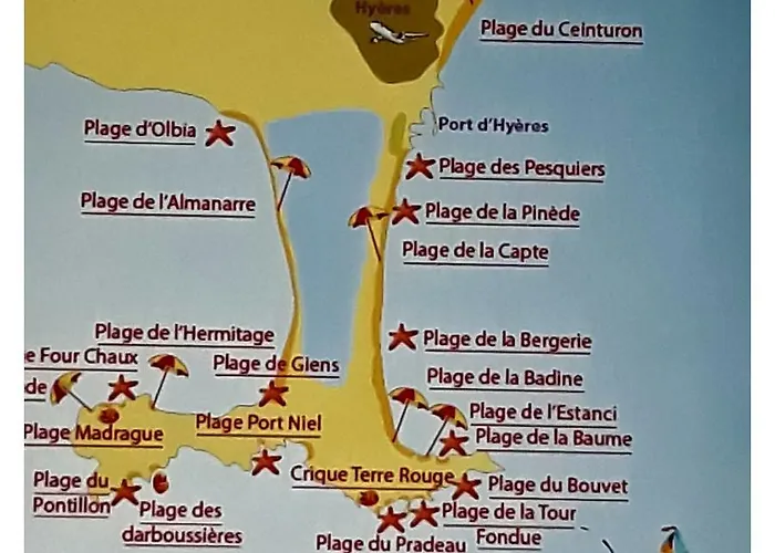 Lejlighed Port D'hyeres Vue Et Iles De Porquerolles Et Port-cros *