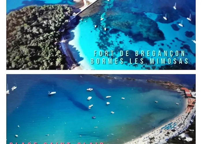 Port D'hyeres Vue Et Iles De Porquerolles Et Port-cros Apartman Hyères